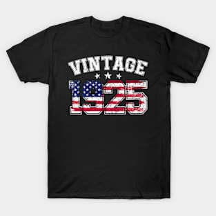 1925 99 American Flag 4Th Of July T-Shirt